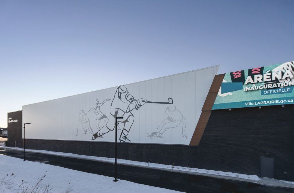projet graff - aréna laprairie