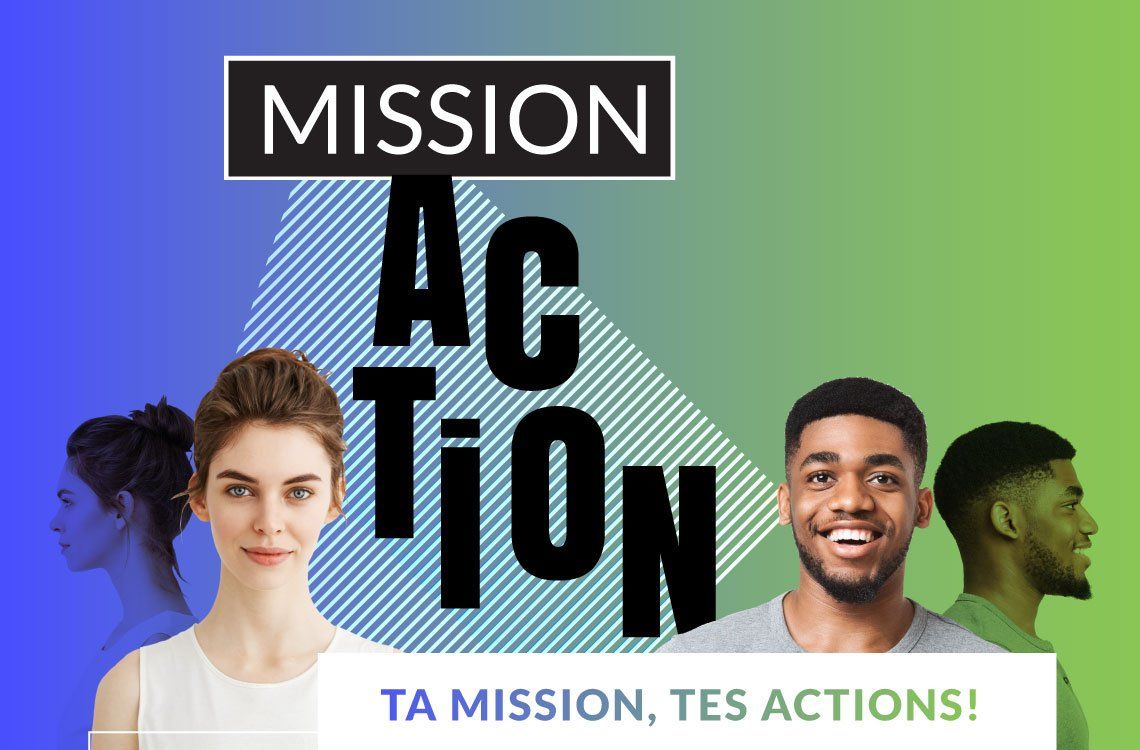 projet graff - affiche mission action